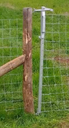 Barrière à levier pour clôture agricole hauteur 120 cm 