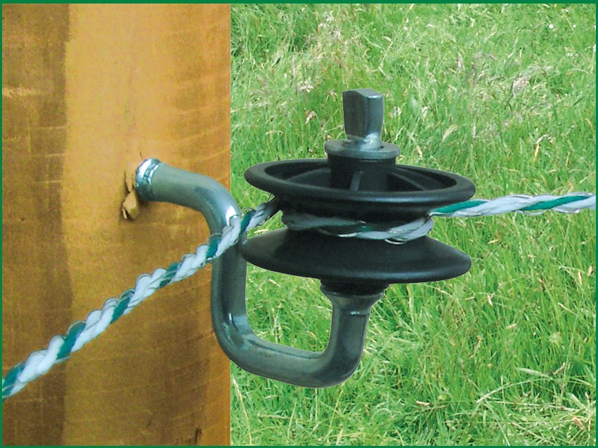 Isolateurs d'angle pour fil et corde AKO, 25 pièces