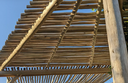 Rondin eucalyptus naturel, poncé, non pointé Ø 32-50 mm (L : 300 cm)
