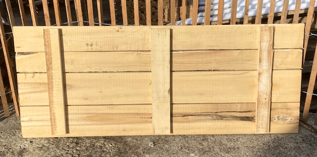 Panneau en acacia (robinier) h.80 x L.150 cm