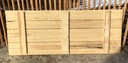 Panneau en acacia (robinier) h.80 x L.150 cm