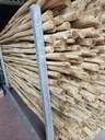 Rondin eucalyptus naturel, poncé, non pointé Ø 15-35 mm (L : 450 cm) 