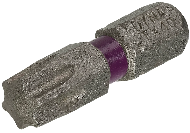 Schroefbit 25 mm - Torx TX-40-bits van DYNAPLUS