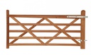 Sapele Universal Gate - high 1200 mm