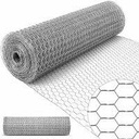 [MRT-17054244] Grillage type "Hexanet" galvanisé - maille de 25 mm, fil Ø 0,80 mm (50 cm x 50 m)