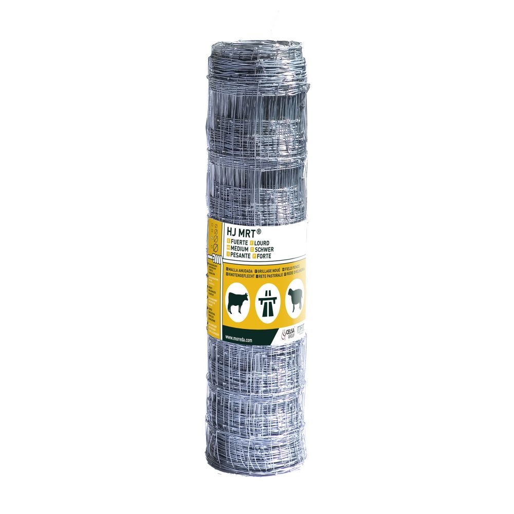 Grillage noué galvanisé LOURD fils Ø2.5/3mm - rouleau de 50 m