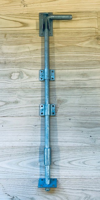 Vloervergrendeling 60 cm - 16 mm, thermisch verzinkt