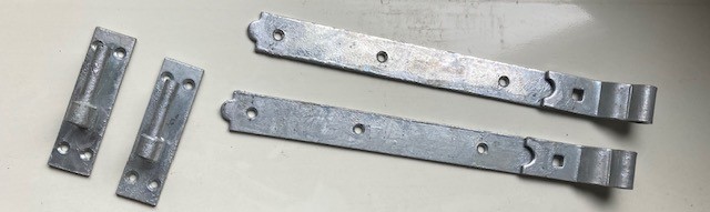 16" gegalvaniseerde gebogen band met haak op platen 