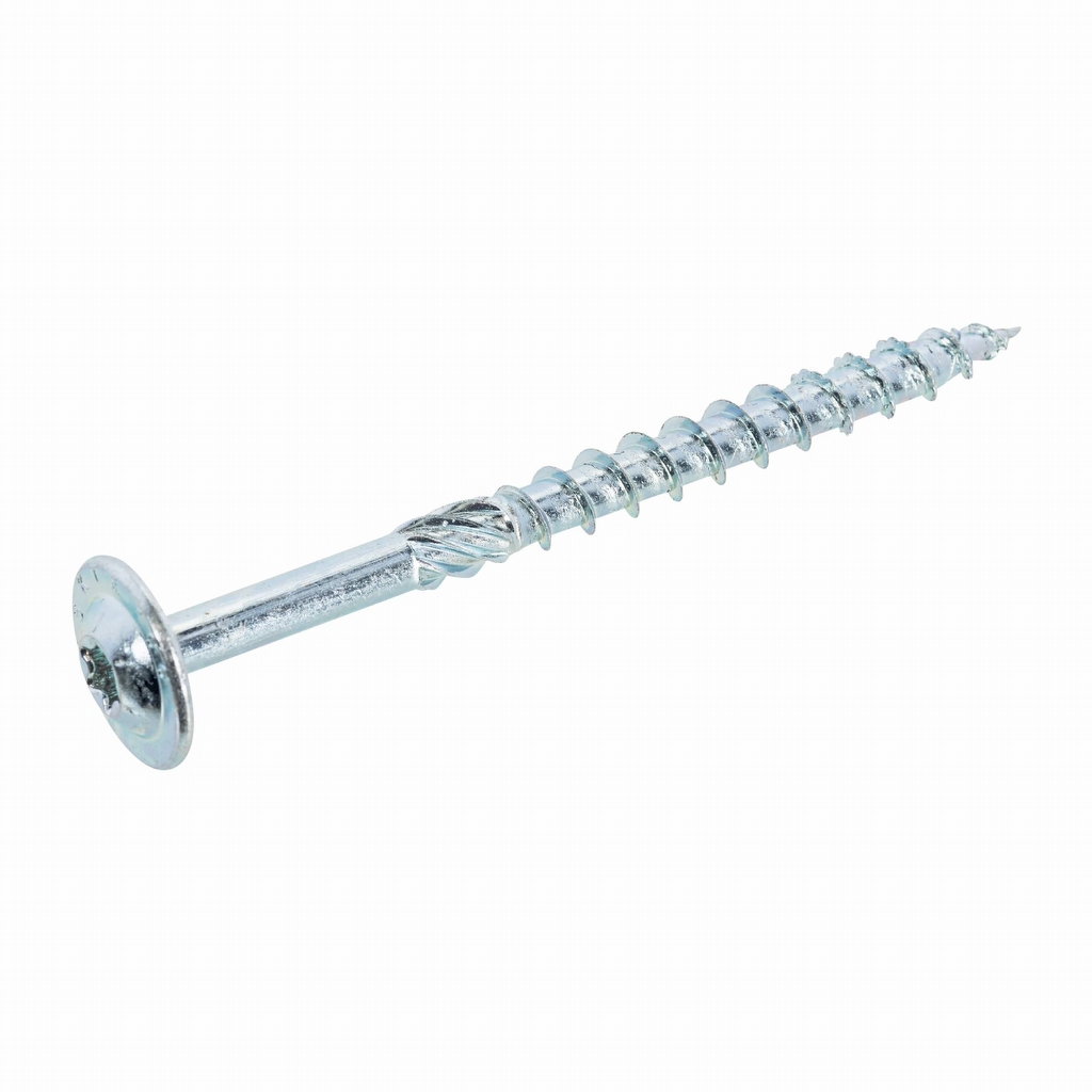 Vis de construction bois TD 8 x 120 mm Zn - TX40 - DYNAPLUS (50 pièces)