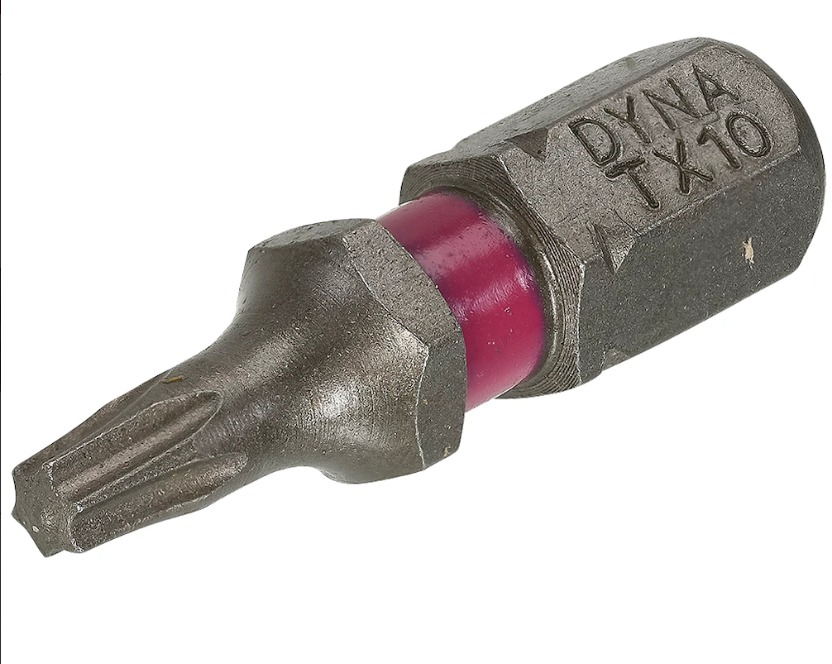 Schroefbit 25 mm - Torx TX-10-bits van DYNAPLUS