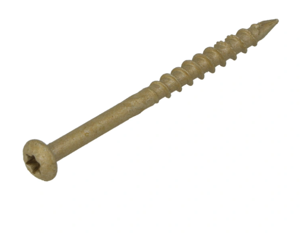 Vis pour bardage bois 4,5 x 50 mm revêtement AR - TX20 - DYNAPLUS (200 pièces)