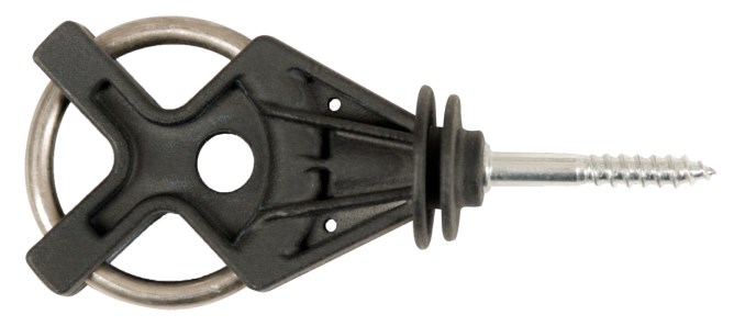 Isolateur de porte X³ avec filetage spécial bois Ø 6mm, 10 pièces - AKO