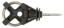 Isolateur de porte X³ avec filetage spécial bois Ø 6mm - AKO (10 pièces)
