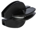 Isolateur d'angle noir renforcé pour fil - AKO (10 pièces)
