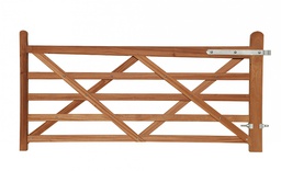 Barrière Universal en Iroko - hauteur 150 cm