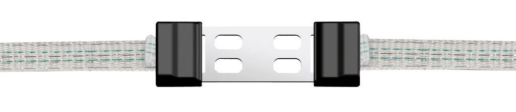 Connecteur inox pour ruban jusqu'à 20 mm Litzclip, 5 pièces