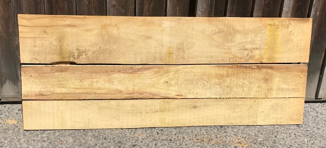 Panneau en acacia (robinier) h.80 x L.150 cm