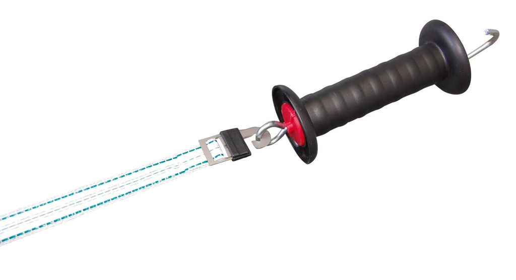 Connecteur poignée inox pour ruban jusqu'à 40 mm Litzclip - AKO (4 pièces) 