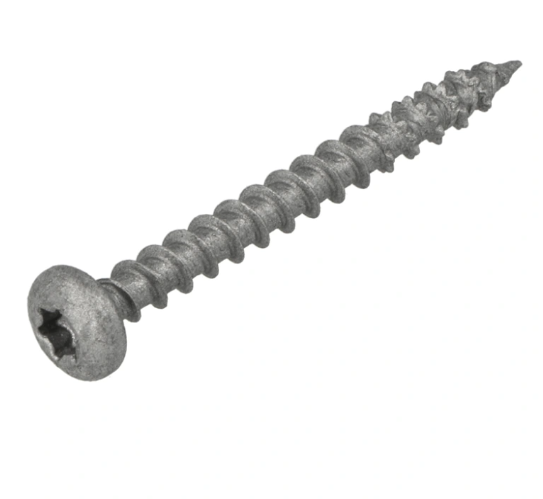 Vis à bois universelle 5 x 40 mm tête cylindrique revêtement AR - TX25 - DYNAPLUS (200 pièces)