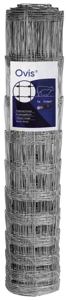 Crapo® gegalvaniseerd Forst-gaas, medium - rol van 50 m