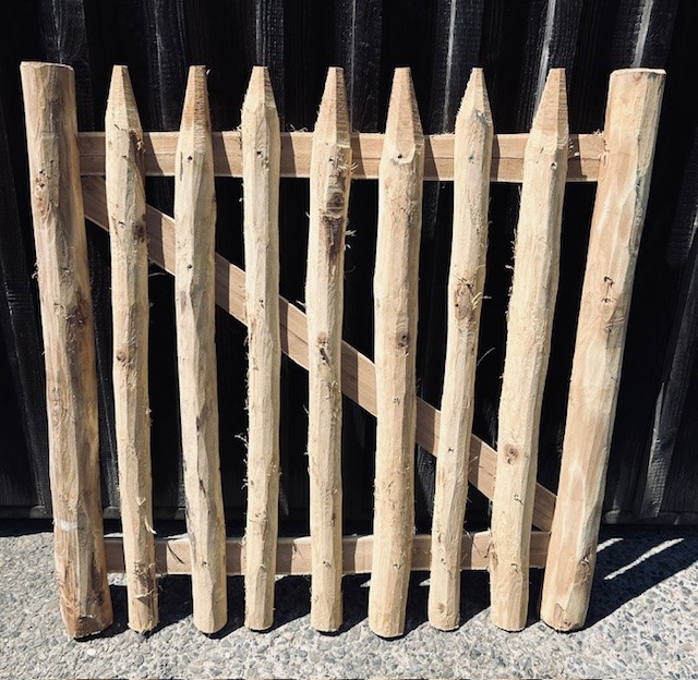 Portillon en acacia ECO - hauteur 80 cm