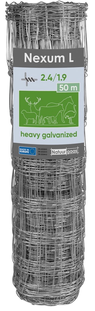 Nexum LEGER gegalvaniseerd gaas - Maaswijdte 15 cm - 50 m 