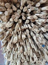 Rondin eucalyptus naturel, poncé, non pointé Ø 32-50 mm (L : 300 cm)