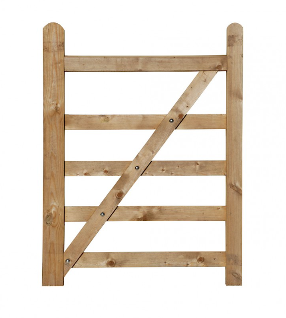 Barrière Albion en pin traité - DESTOCKAGE