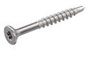 Zelfborende houtschroef met platte kop 5 x 70 mm roestvrij staal - TX25 - TOPDRILL (100 stuks)