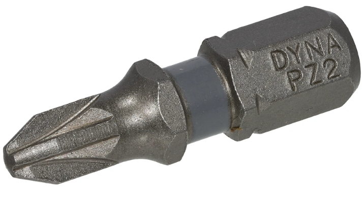 Schroefbit 25 mm - PZD-2-bits van DYNAPLUS