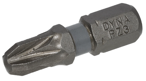 Embout de vissage 25mm - bits PZD-3 DYNAPLUS