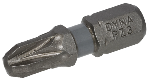 Schroefbit 25 mm - PZD-3-bits van DYNAPLUS
