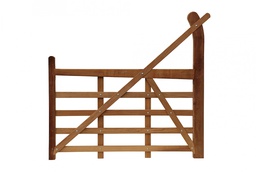 Iroko Yeoman Gate - hight 120 cm 