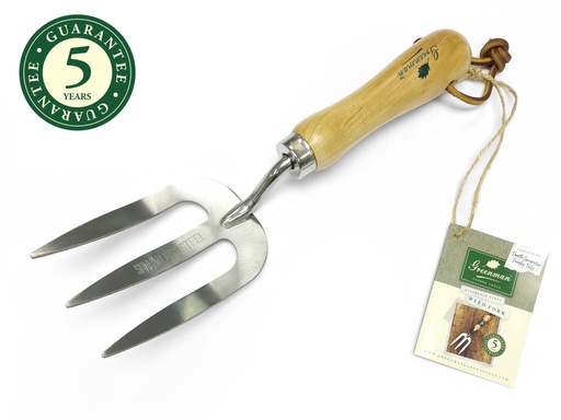 [GRM-W3254] Greenman roestvrijstalen onkruidvork W3254