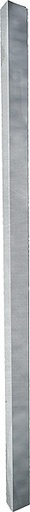 [PAT-240036] Gegalvaniseerde stalen paal voor hekwerk - 200 x 8 x 8 cm