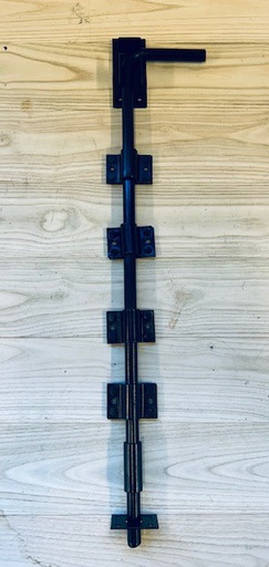[QU-25-001] Vloerbevestiging 60 cm - 16 mm, zwart