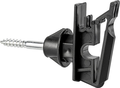 [PAT-127026] Isolateurs cordes/rubans jusqu'à 40 mm, filetage à bois 6mm - PATURA (25 pièces)