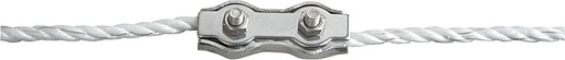 [KER-44535] Raccord de jonction pour cordes jusqu'à 8 mm, galvanisé - AKO (10 pièces)
