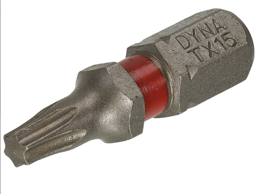 Schroefbit 25 mm - Torx TX-15-bits van DYNAPLUS