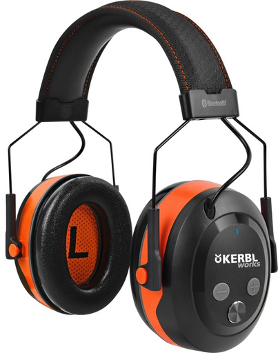 [KER-345130] Works Connect KERBL multimedia-gehoorbeschermingshelm met radio en Bluetooth