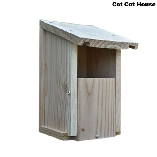 [COT-NOK-RG] Vogelhuisje voor roodborstjes (bouwpakket) 