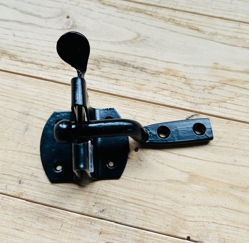 [QU-68-001] Loquet de portillon automatique noir, l'unité