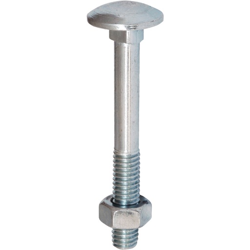 [PGB-000603001010002803] TRCC-bout met moer M10 x 280 mm, verzinkt