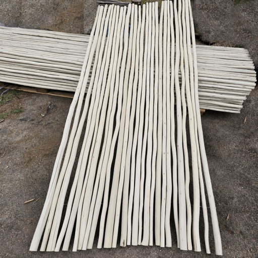 [REU300D30-50] Rondin eucalyptus naturel, poncé, non pointé Ø 32-50 mm (L : 300 cm)
