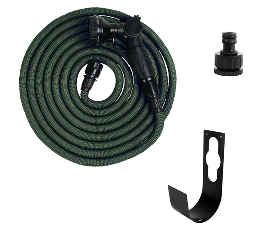 [BEN-SETDELUXE15M-VERT] by Benson - Set tuyau d'arrosage 15 m + douchette Deluxe