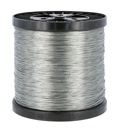 Fil tressé galvanisé 1,5 mm (200 m)