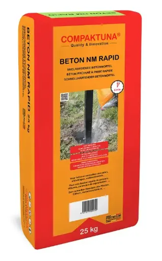 [BETONRAPIDE25KG] Béton rapid 5min, sac de 25 kg - COMPAKTUNA