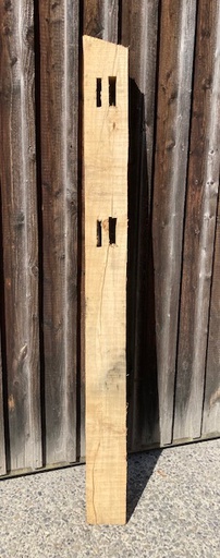 Pilastre en acacia - élément de clôture non pointé 15 x 10 cm - POST & RAIL