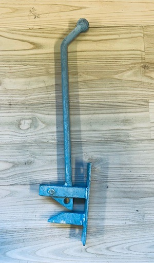 [QU-08-001] Loquet de porte automatique type chasse - galvanisé à chaud