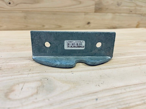 Galvaniseerde centrale sluiting voor poort, omkeerbaar, 15 cm